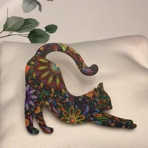 Cat Brooch